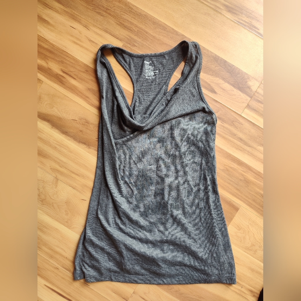 GAP Charcoal Racerback Tank - Picture 4 of 4